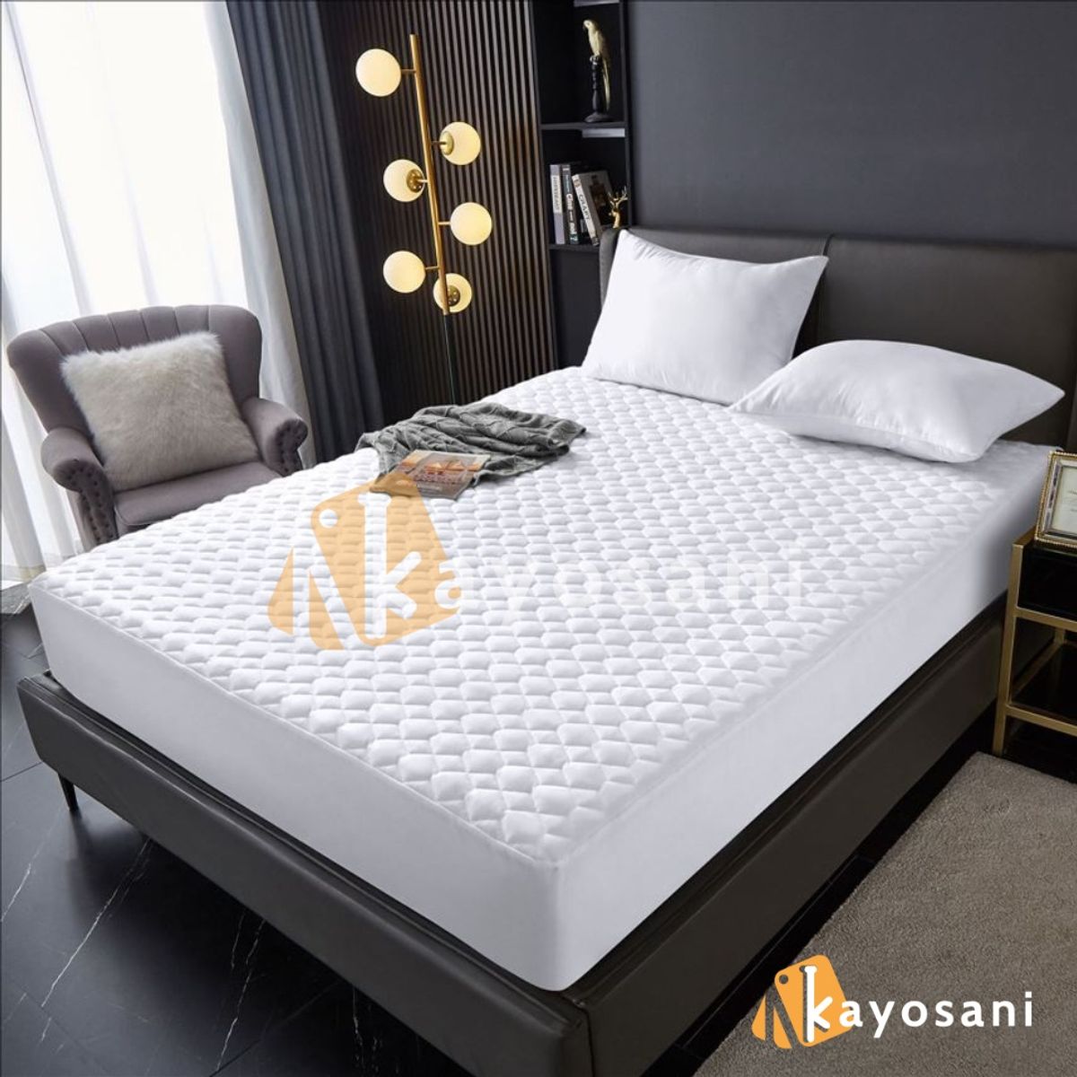 CASATEX - PROTECTOR DE COLCHON IMPERMEABLE TRANSPIRABLE 2PLAZAS