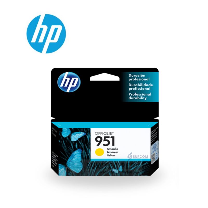 HP - Cartucho HP 951 Amarillo CN052AL original