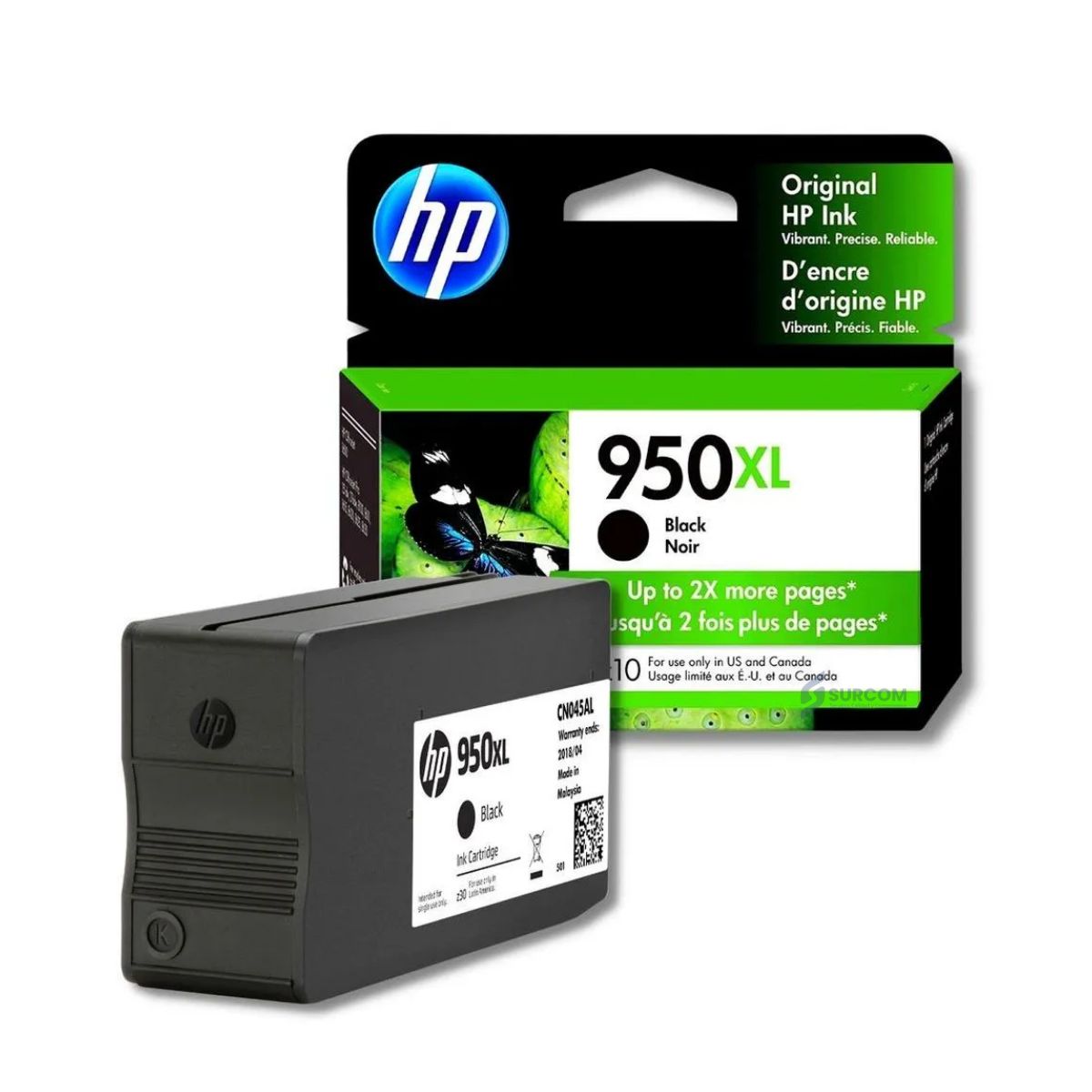 HP - Cartucho de Tinta HP 950XL Negro CN045AL