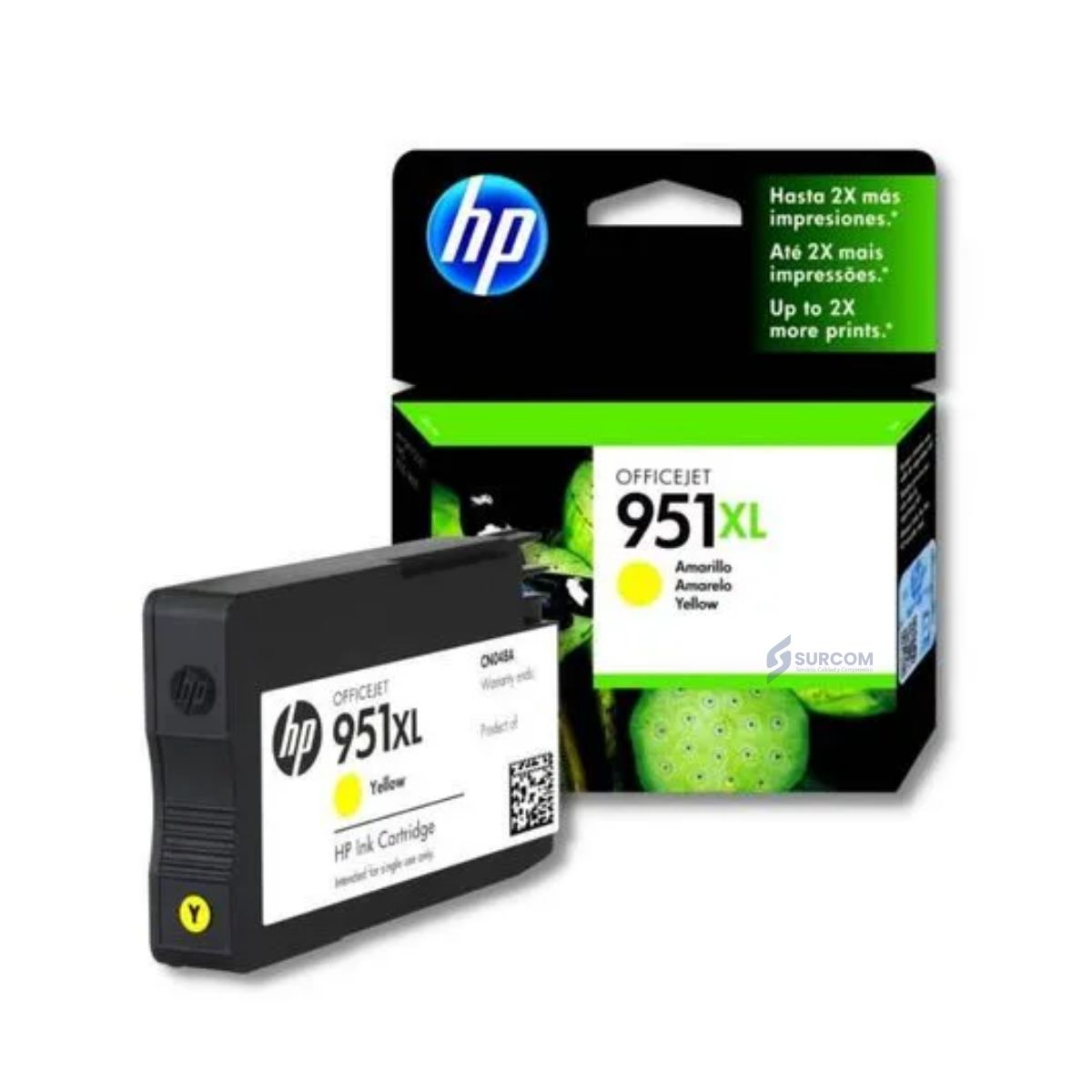 HP - Cartucho HP 951XL Amarillo CN048AL original