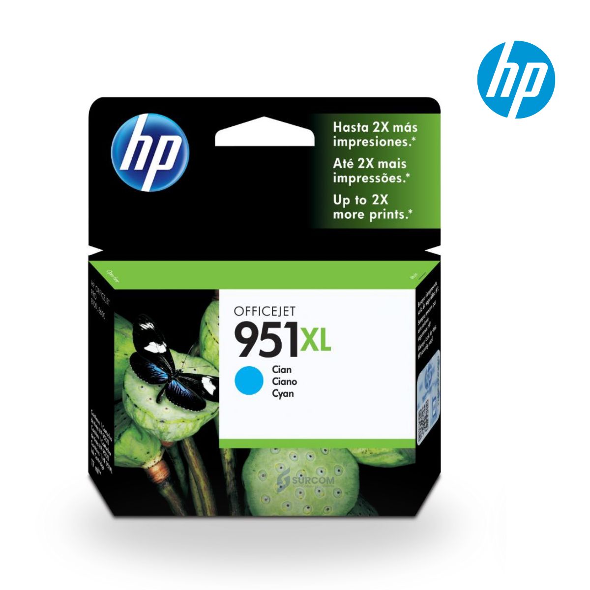 HP - Cartucho de Tinta HP 951XL Cyan CN046AL