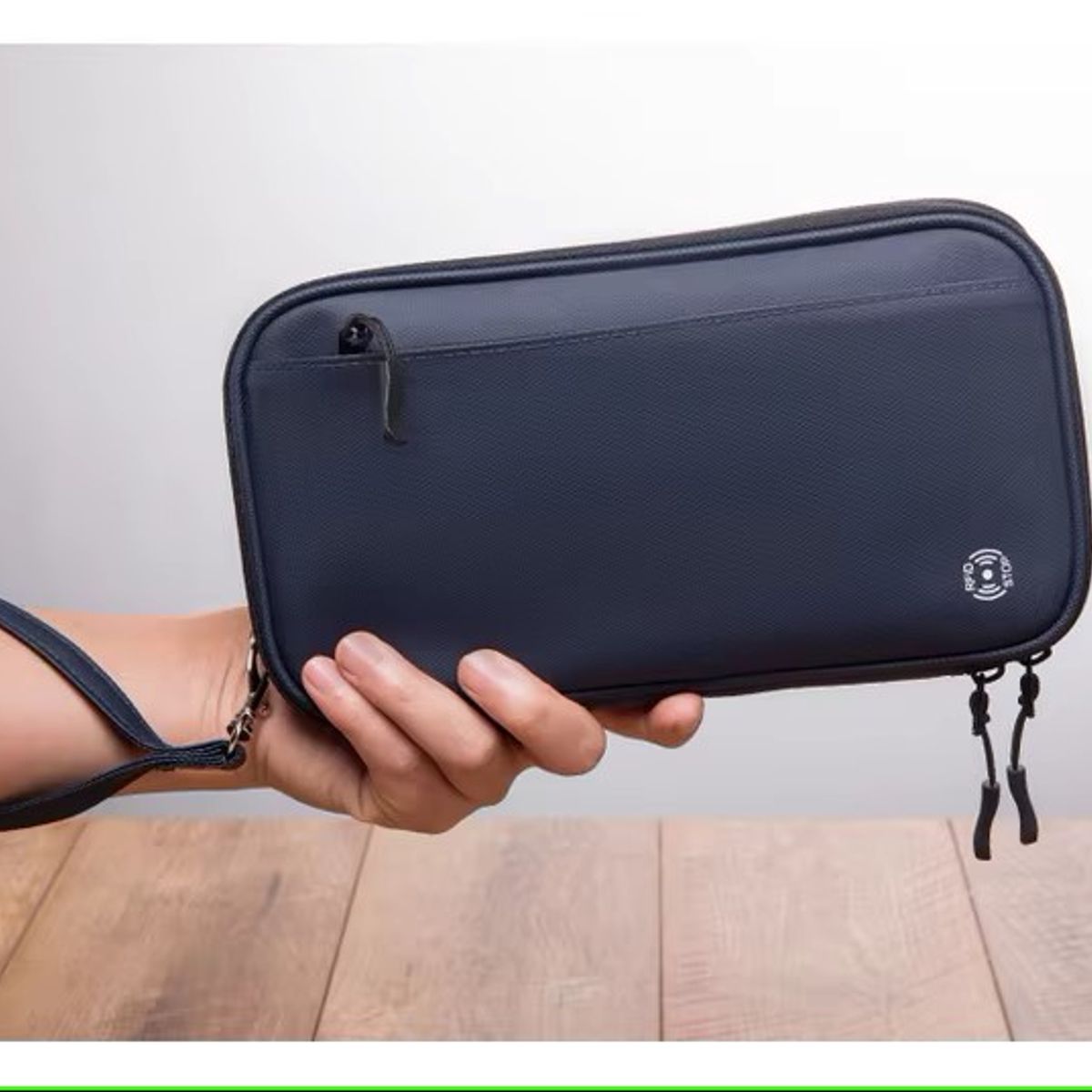 GENERICO - Porta PasaporteOrganizador de documentos con bloqueo RFID_.