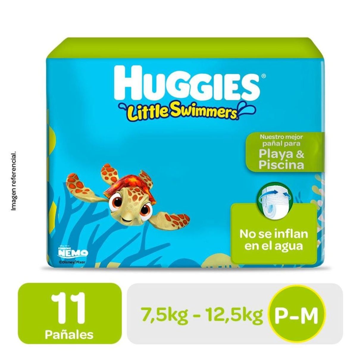 HUGGIES - Pants Huggies Little Swimmers Nemo Talla PM 11 unid