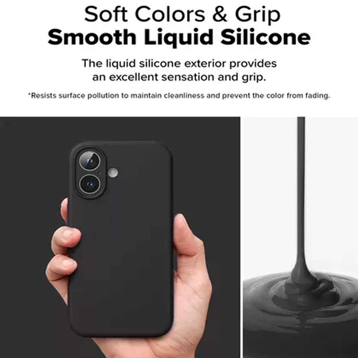 GENERICO - Case Silicona para iPhone 16 con Magsafe - Azul