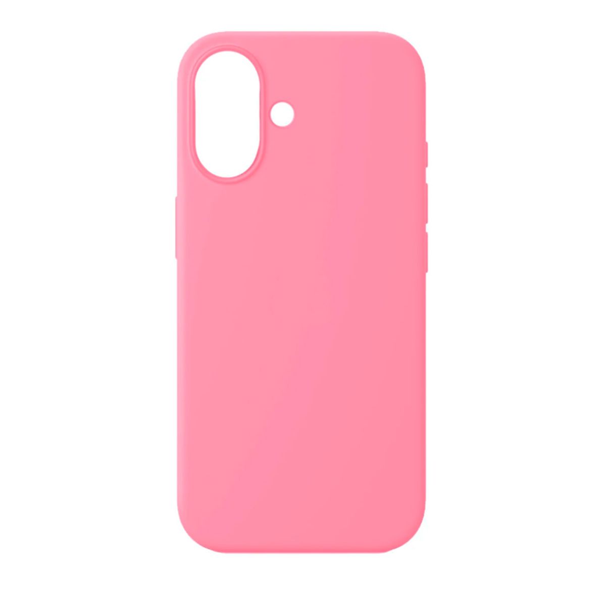 GENERICO - Case Silicona para iPhone 16 con Magsafe - Rosado