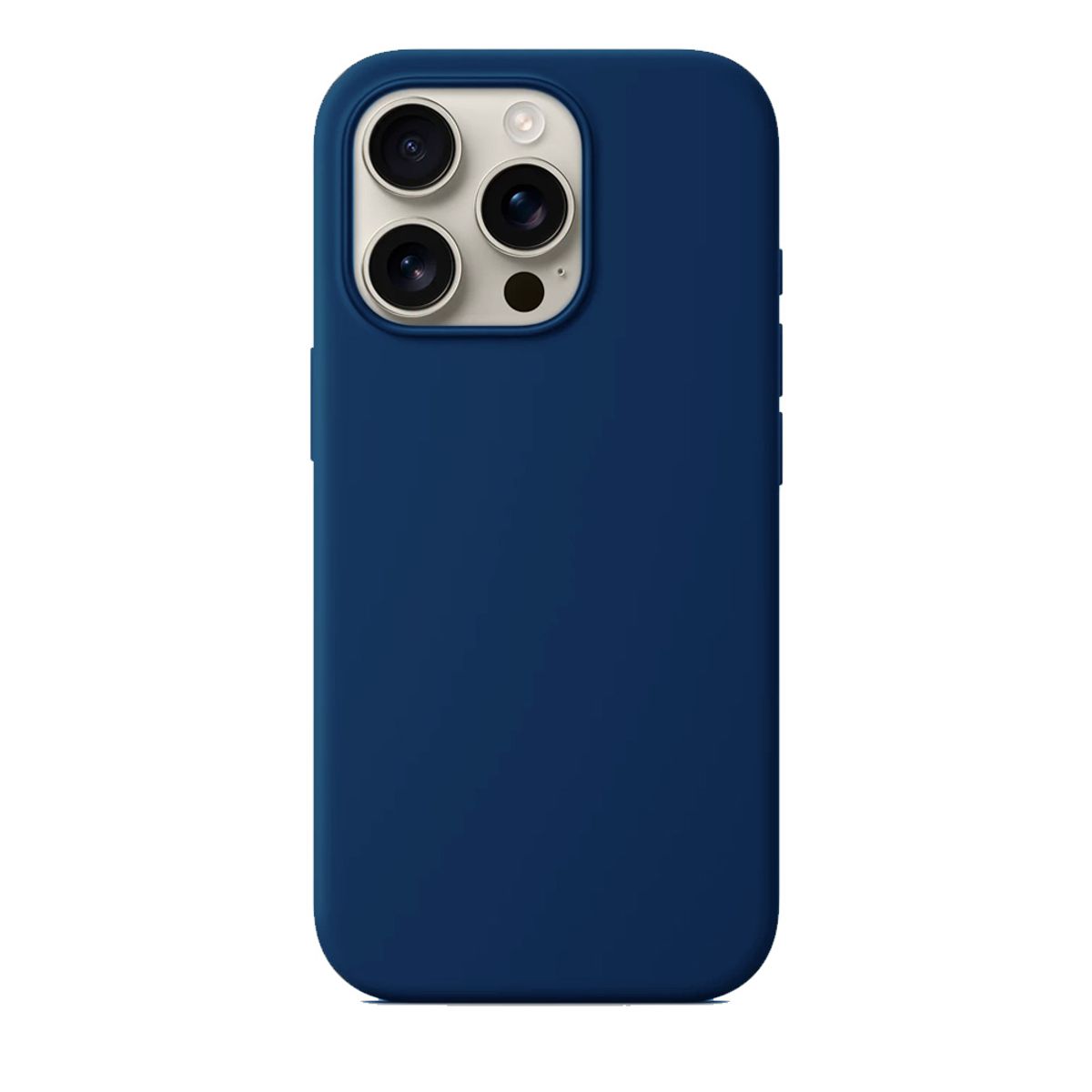 GENERICO - Case Silicona para iPhone 16 Pro Max con Magsafe - Azul