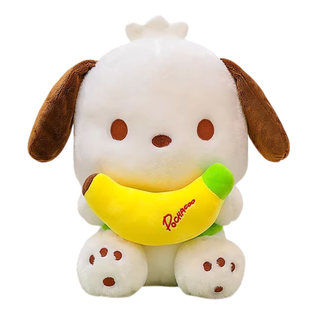 SANRIO - PELUCHE SANRIO POCHACCO BANANO 45CM