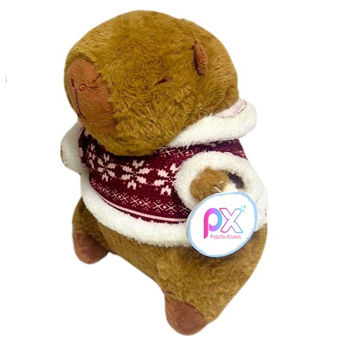 XCLUSIVE - PELUCHE CAPIBARA CAPYBARA NAVIDAD SUETER 20CM