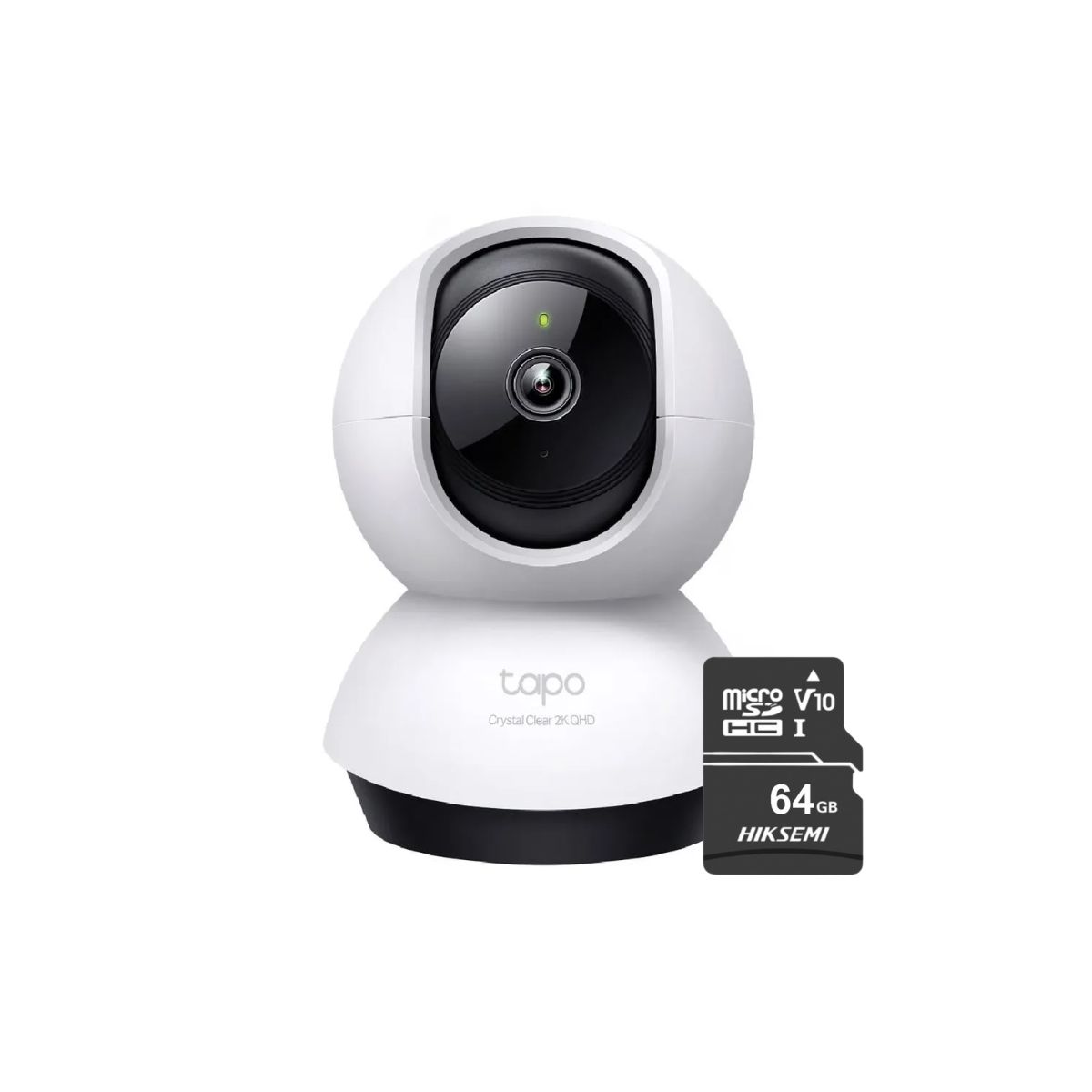 TP LINK - Cámara de seguridad para interiores Tapo C220 2K QHD + Micro SD 64gb - Tp-Link