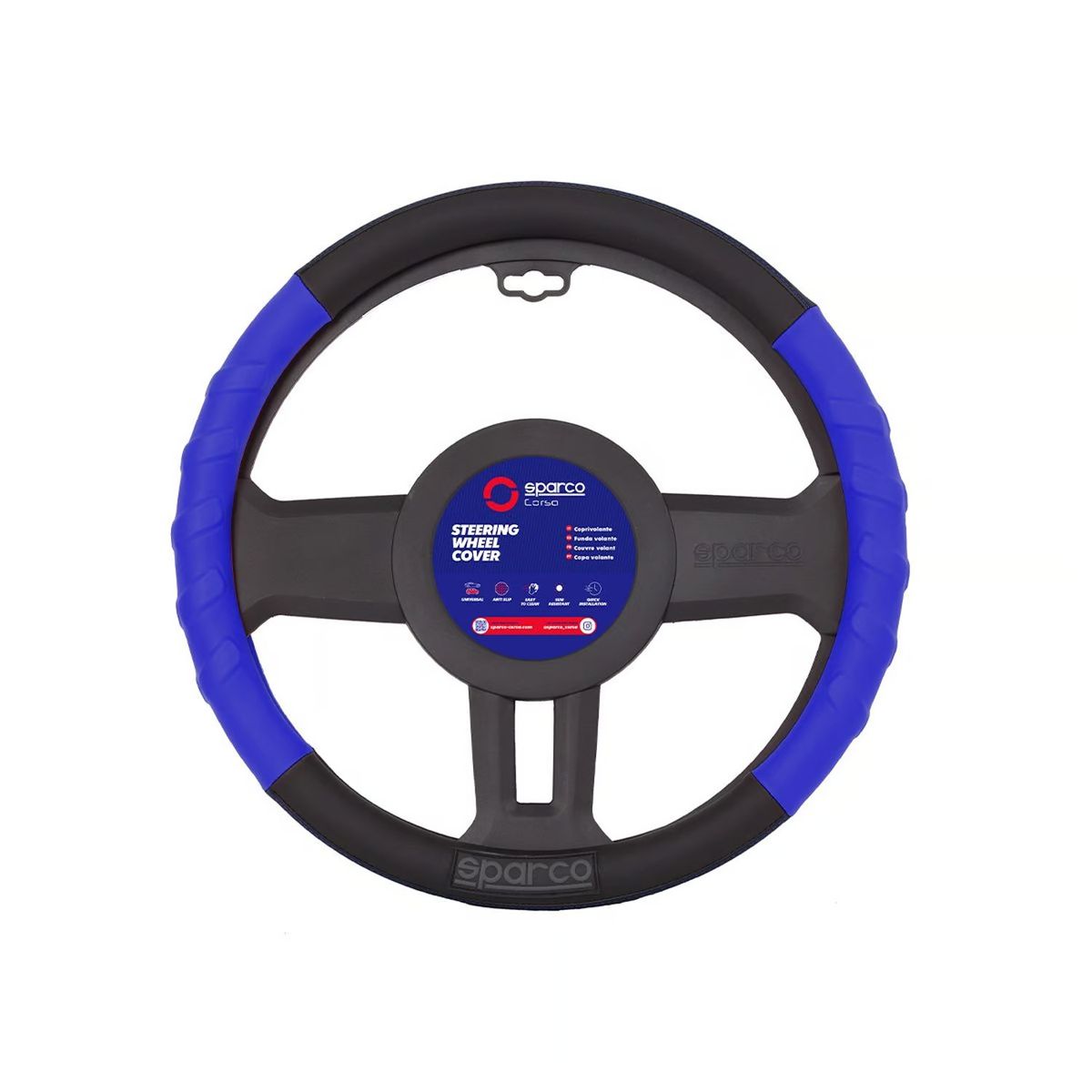 SPARCO - Cubre Volante Forro De Timon Sparco Spc1117bl