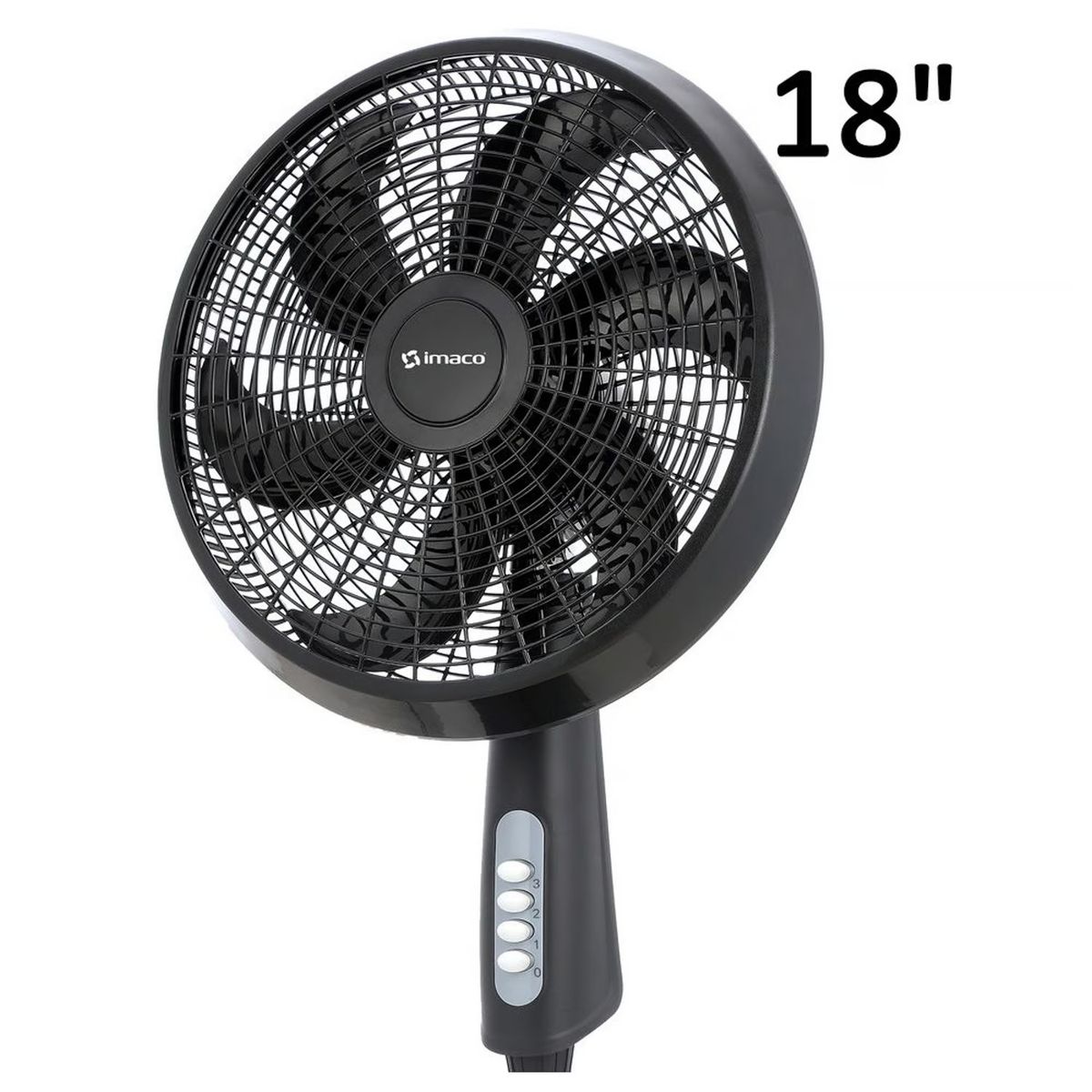 IMACO - Ventilador Pedestal 18″ antimosquitos 85w FSM7518MK Imaco