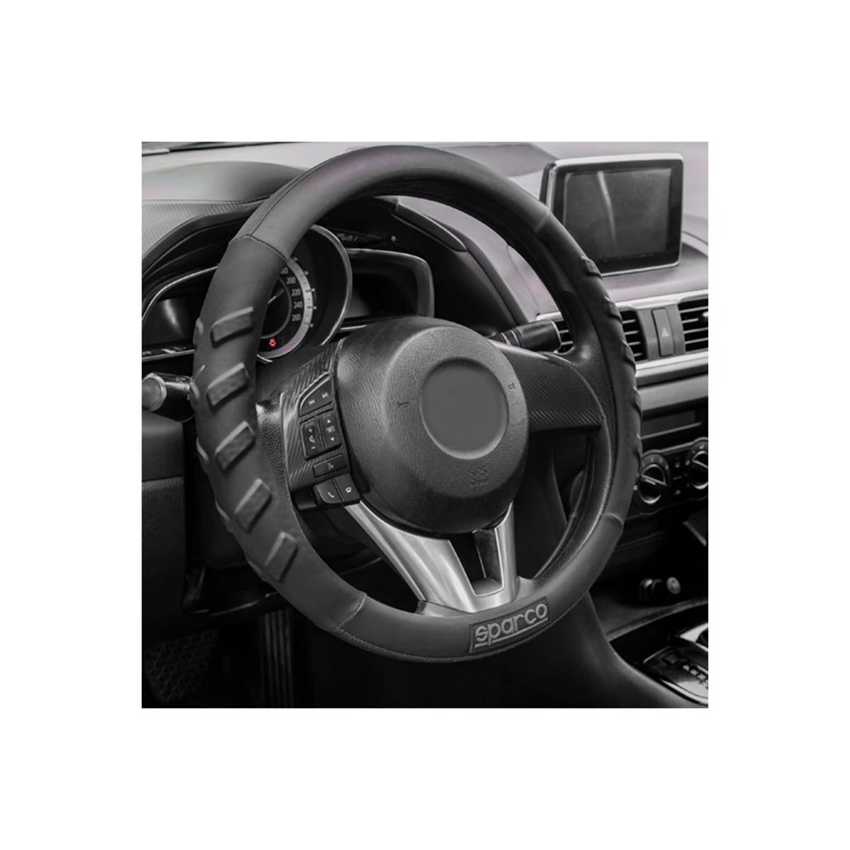 SPARCO - Cubre Volante Forro De Timon Sparco Spc1117bk