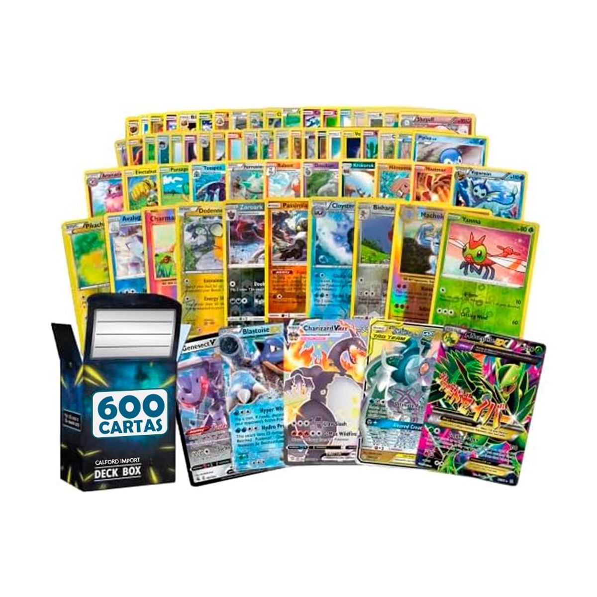 POKEMON - LOTE 600 CARTAS AL AZAR POKEMON TCG