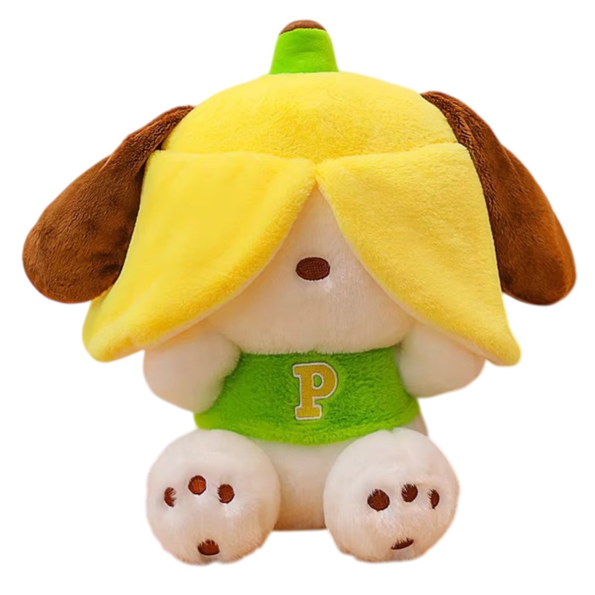 SANRIO - PELUCHE SANRIO POCHACCO MODELO 2 BANANO 45CM