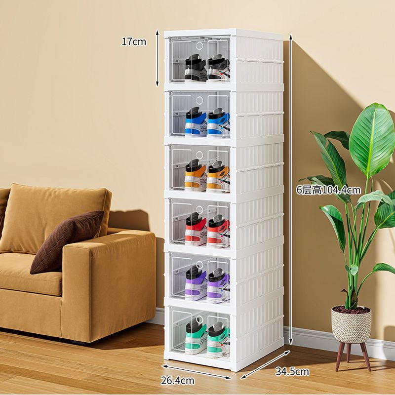 GENERICO - Zapatero Organizador Plegable 6 Niveles