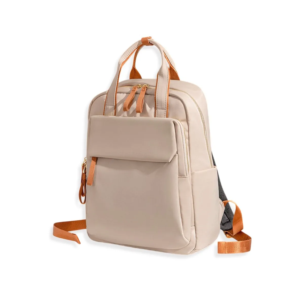 OEM - Mochila Aitana con portalaptop hasta 14 - Beige
