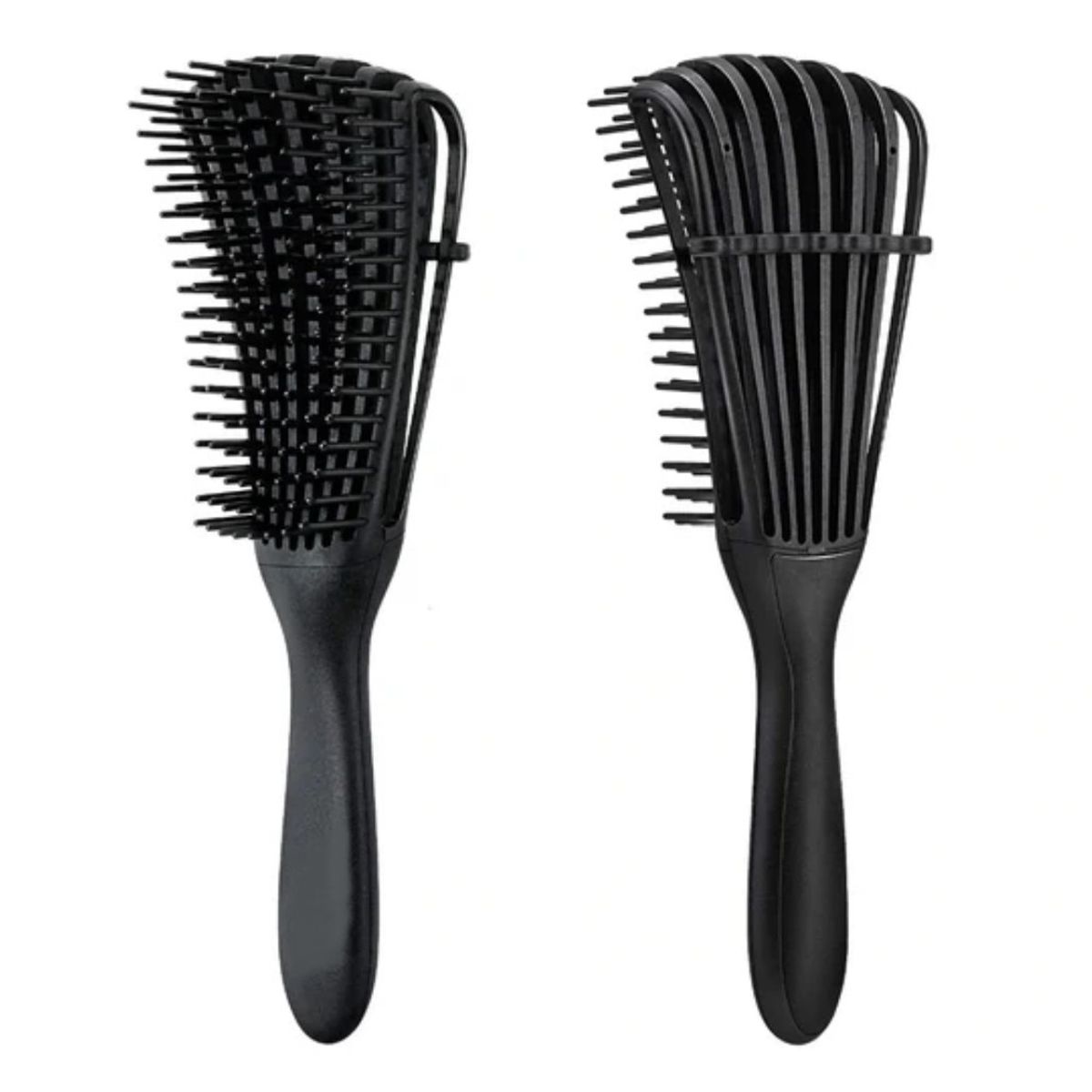 GENERICO - Peine Flexible Desenredante para Cabello Rizos Afro Color Aleatorio