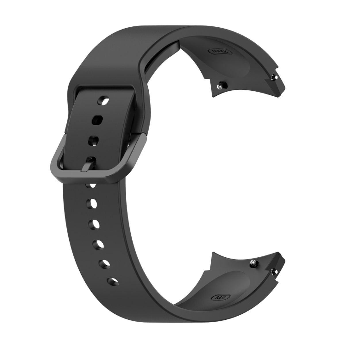 GENERICO - CORREA + BUMPER 40 MM PARA SAMSUNG GALAXY WATCH 5 NEGRO