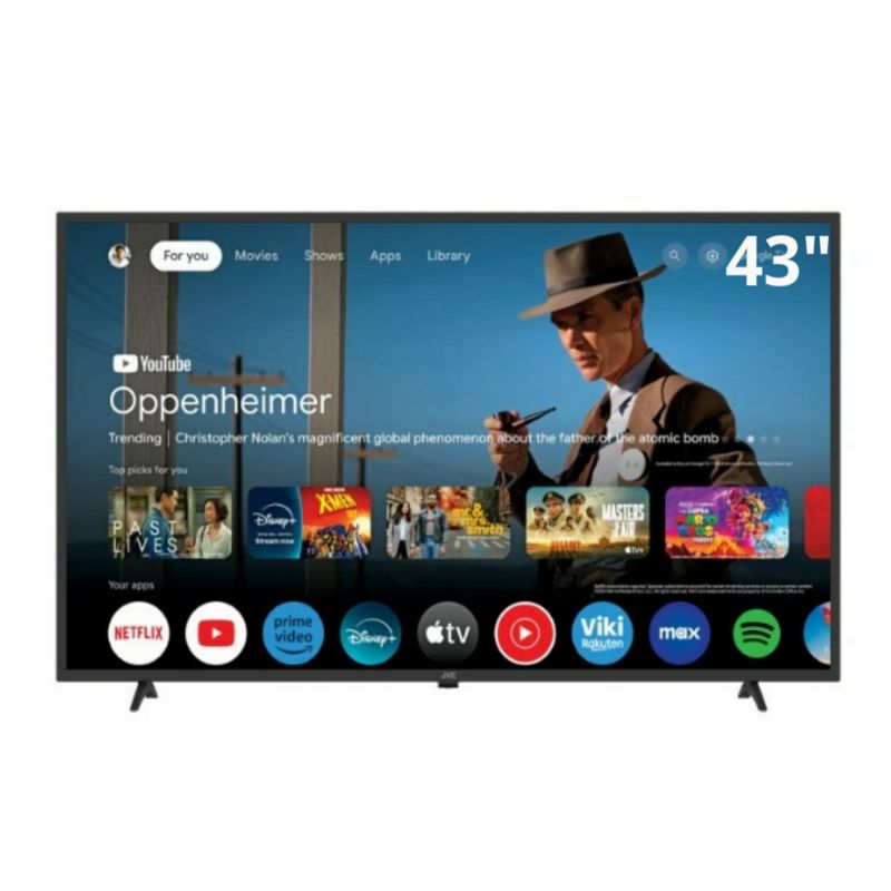 GENERICO - Televisor JVC Led 43 Smart Full HD Google Tv LT-43KM348