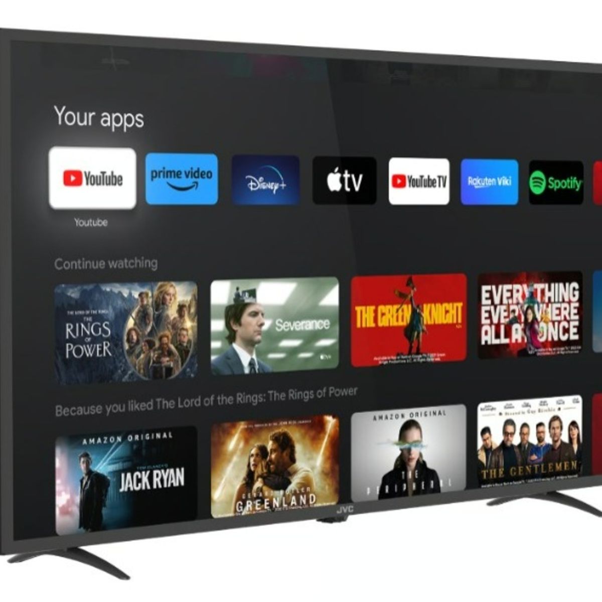 GENERICO - Televisor JVC Led 43 Smart Full HD Google Tv LT-43KM348