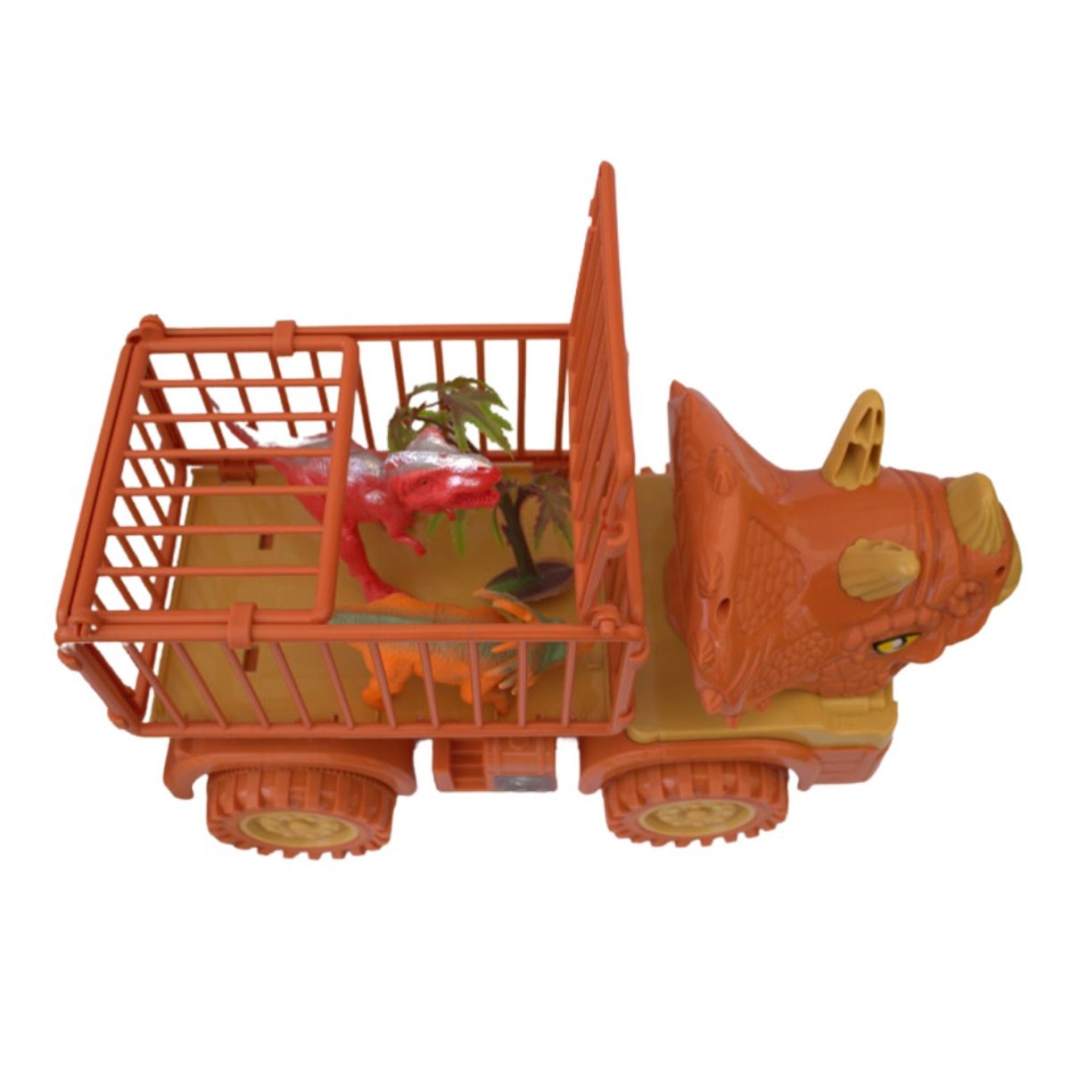 GENERICO - DINOSAURIO  CARRO  CON ACCESORIOS