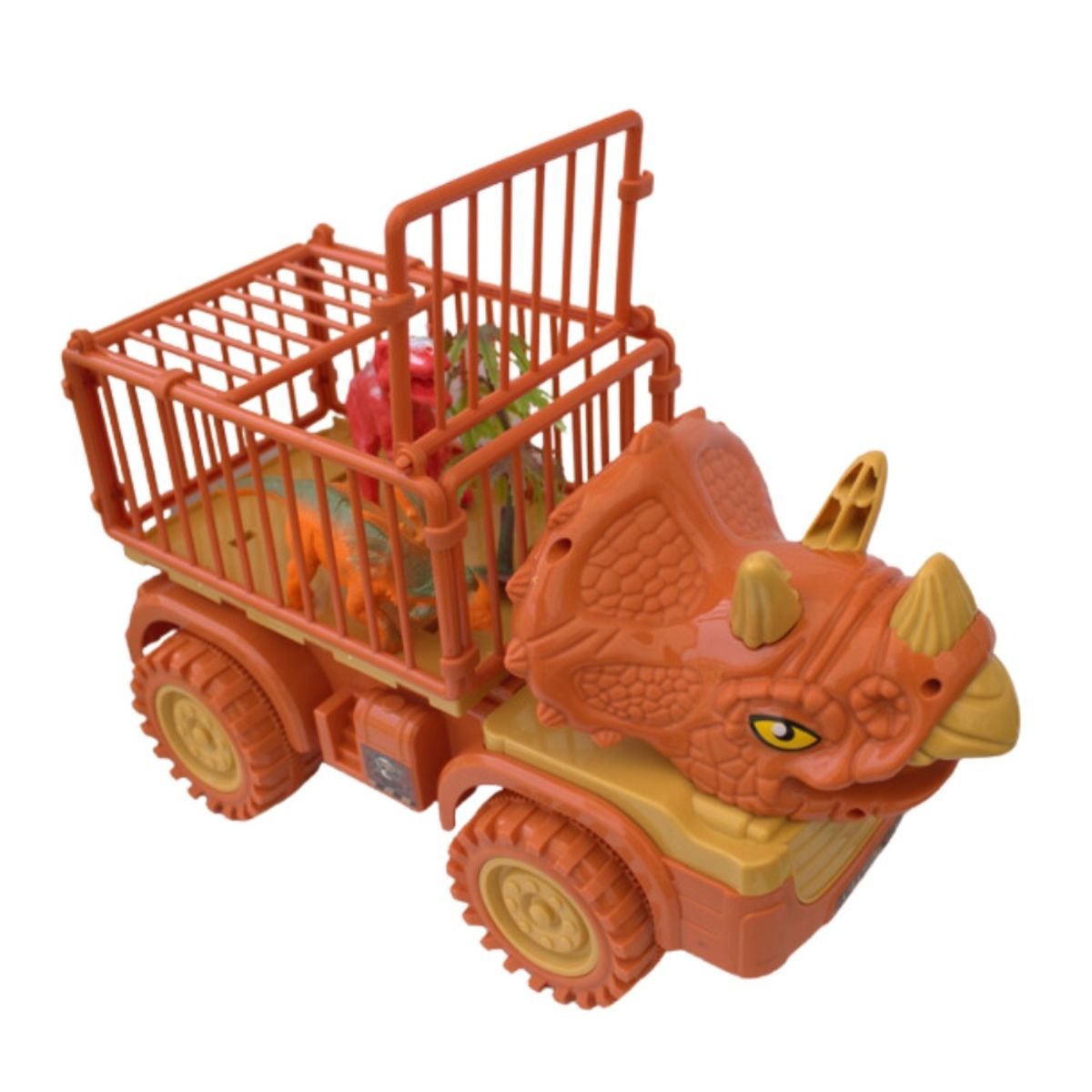 GENERICO - DINOSAURIO  CARRO  CON ACCESORIOS