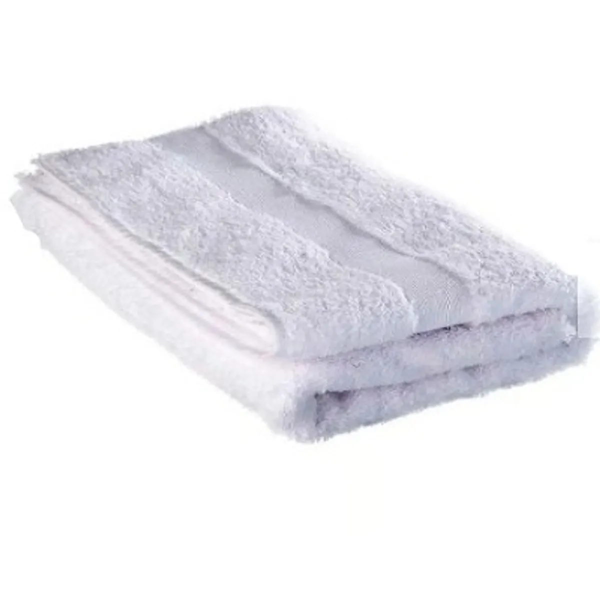 GENERICO - Toalla de Baño de Algodón 380gr 70x140cm Blanca