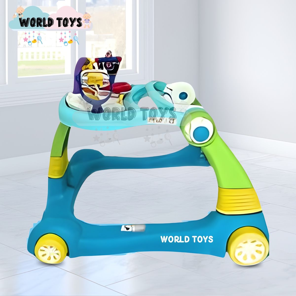 KIDDO - Andador Musical «BILON» Edición Limitada Sky Blue