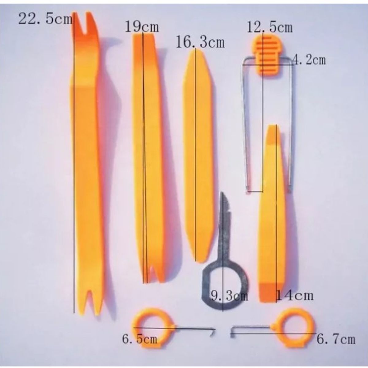 GENERICO - Kit De Herramientas 8pcs Desarmar Tablero Auto