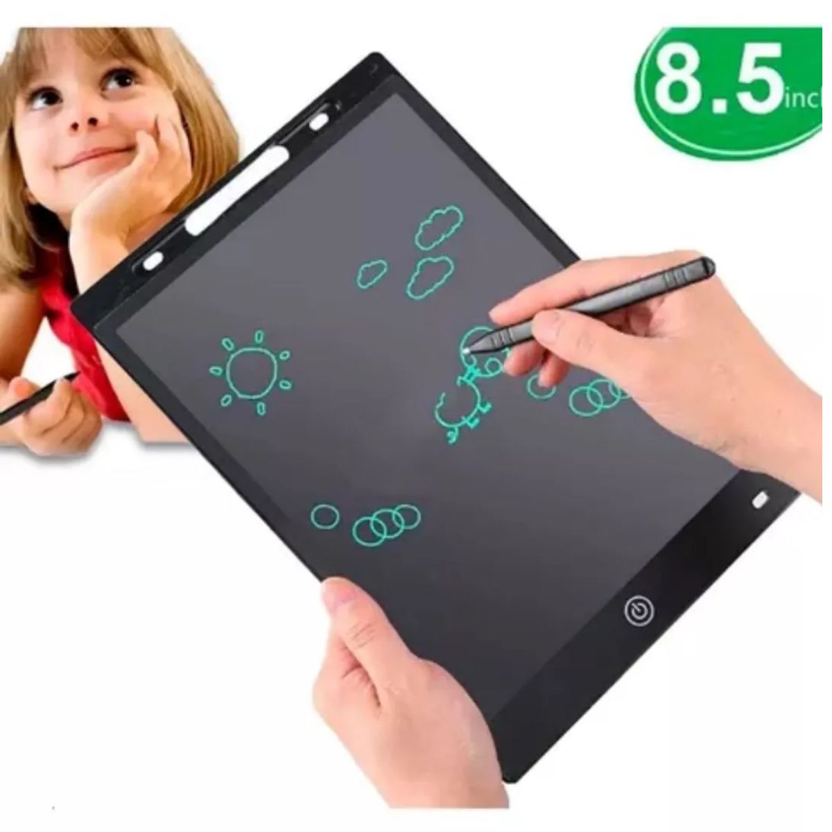 GENERICO - Pack 2 Pizarra Digital Lcd De DCOibujo Y Escritura