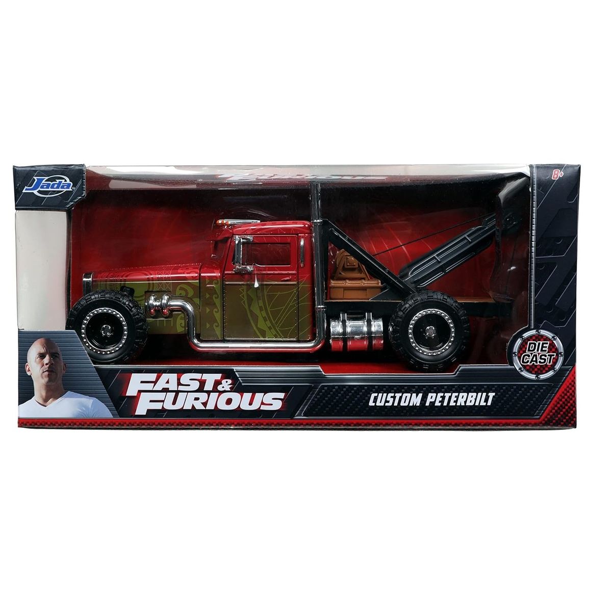 JADA TOYS - CAMION COLECCION RAPIDOS Y FURIOSOS PETERBILT CUSTOM 1: 24