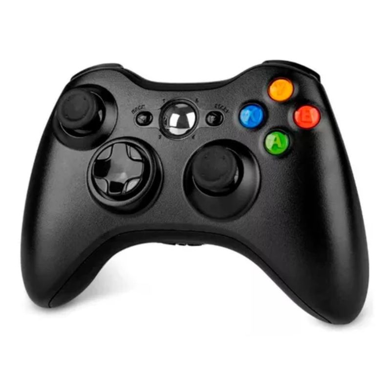 GENERICO - Mando Inalámbrico Para Xbox 360 Y Para PC Juegos Gamer - Negro