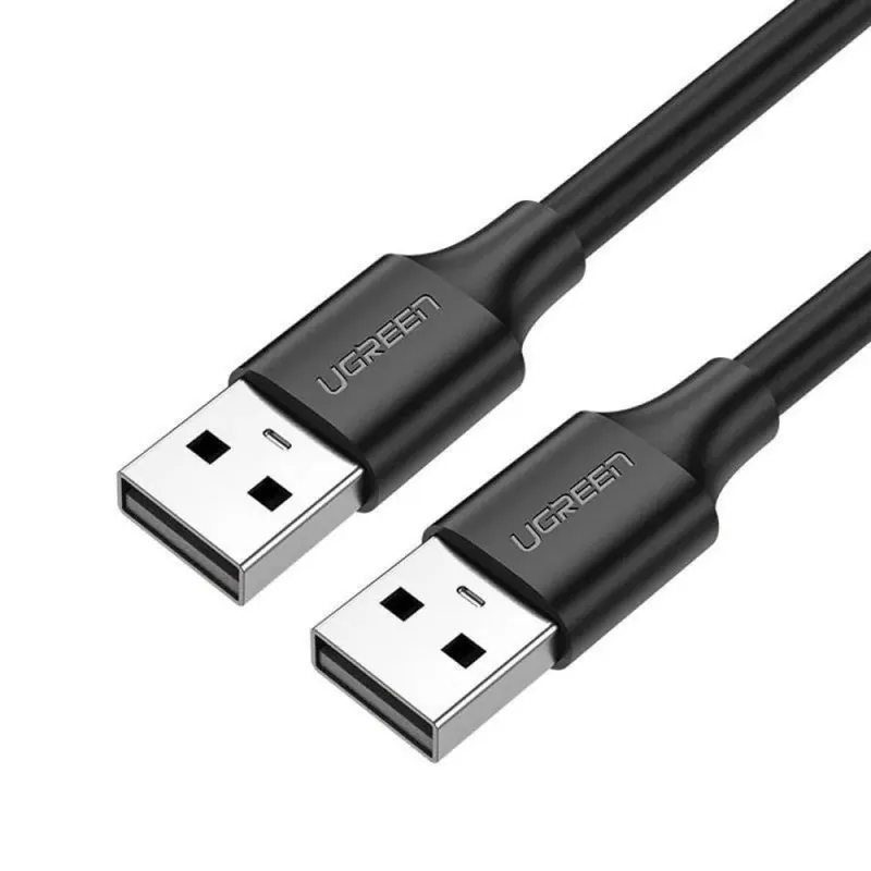UGREEN - Ugreen Cable 50cm USB 2.0 a USB 2.0 Negro 5Gb/s US128 - 10308