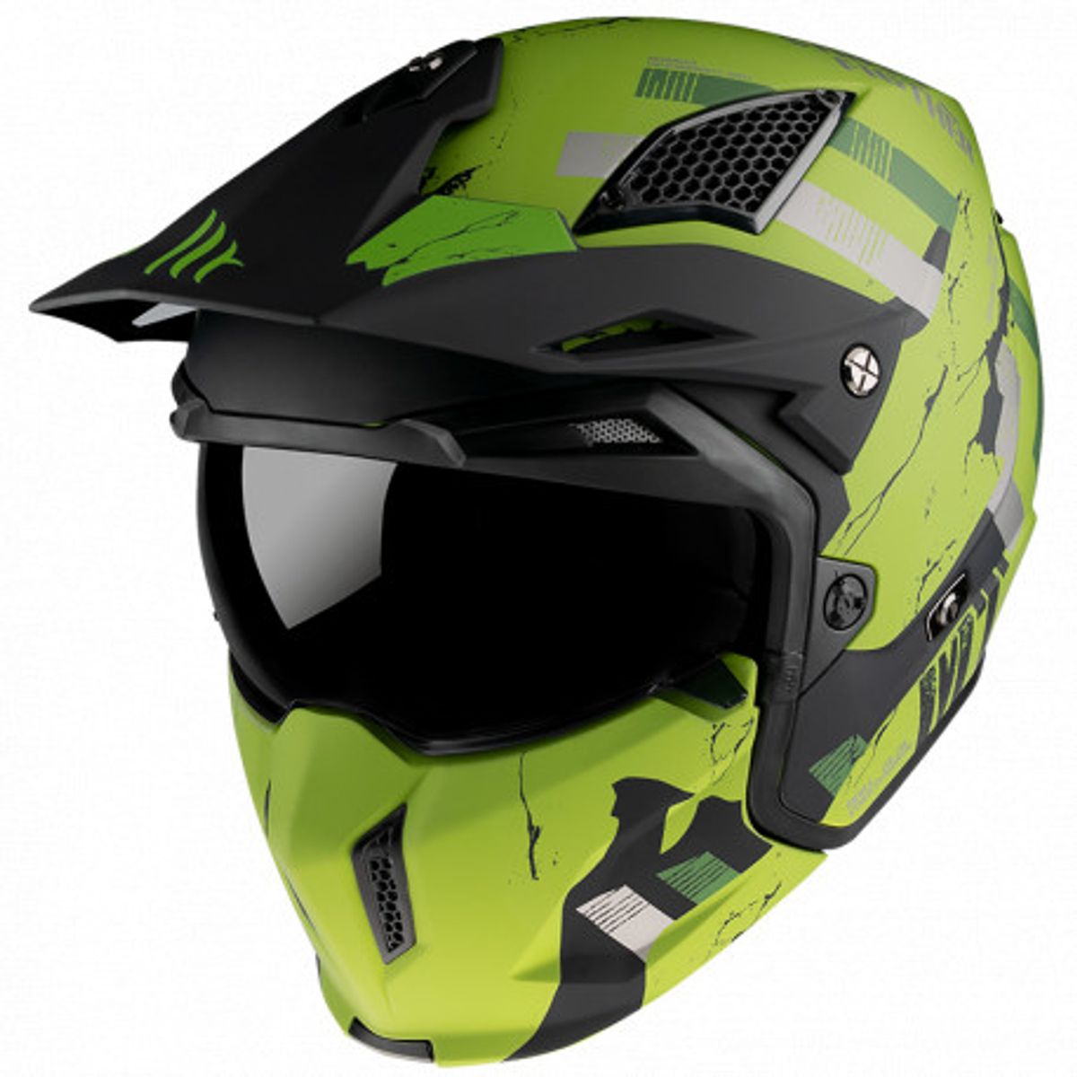 MT HELMETS - CASCO MT STREETFIGHTER SKULL A16 MATE L