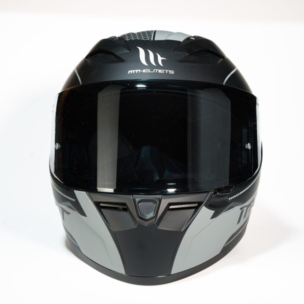 MT HELMETS - CASCO MT SEGMENT-DOT RACELINE GRIS MAT L