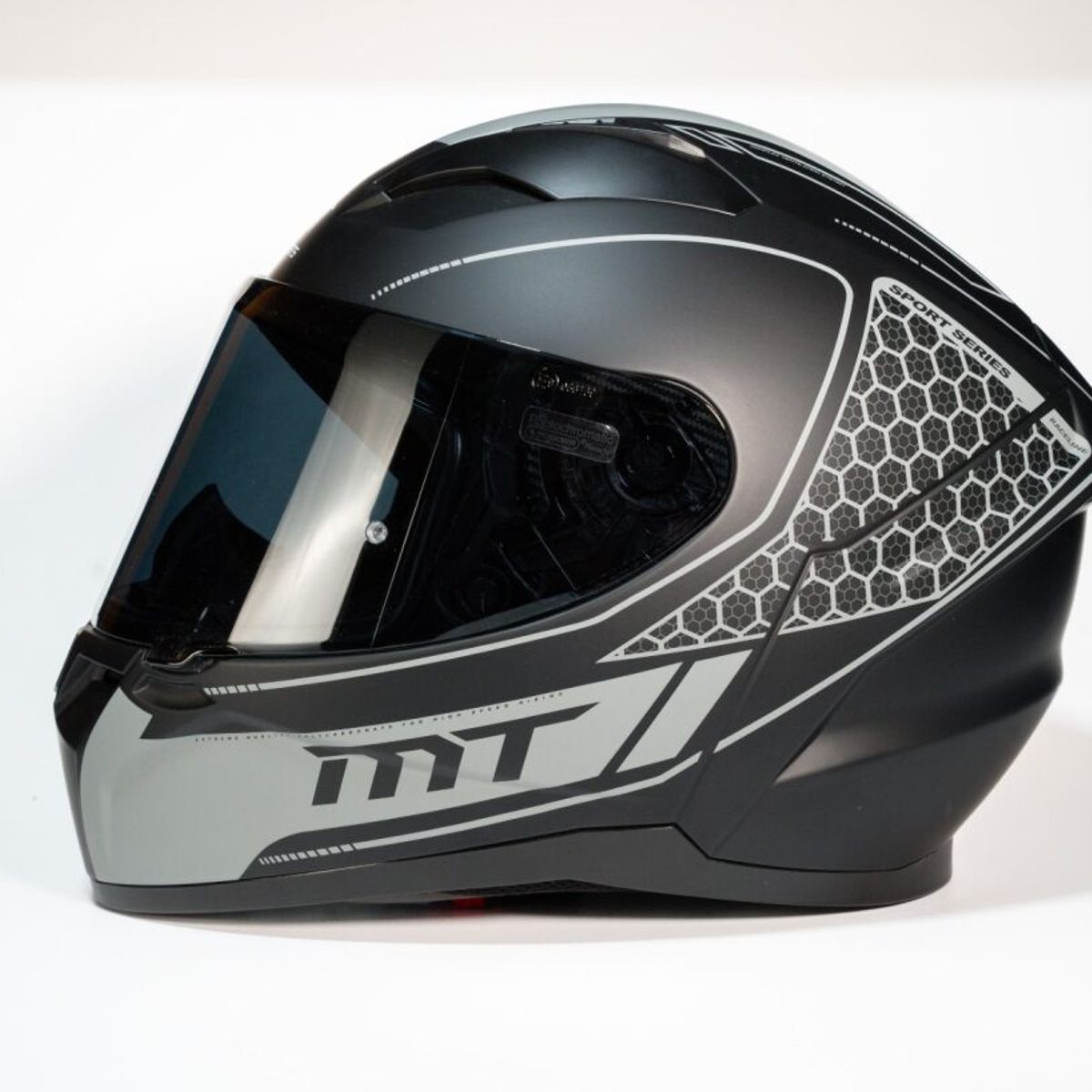 MT HELMETS - CASCO MT SEGMENT-DOT RACELINE GRIS MAT L