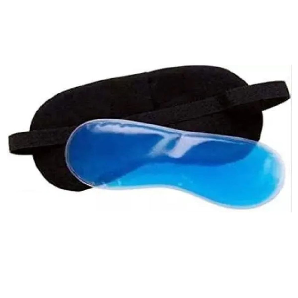 GENERICO - Máscara ANTIFAZ para ojos con gel frio y calor REUTILIZABLE