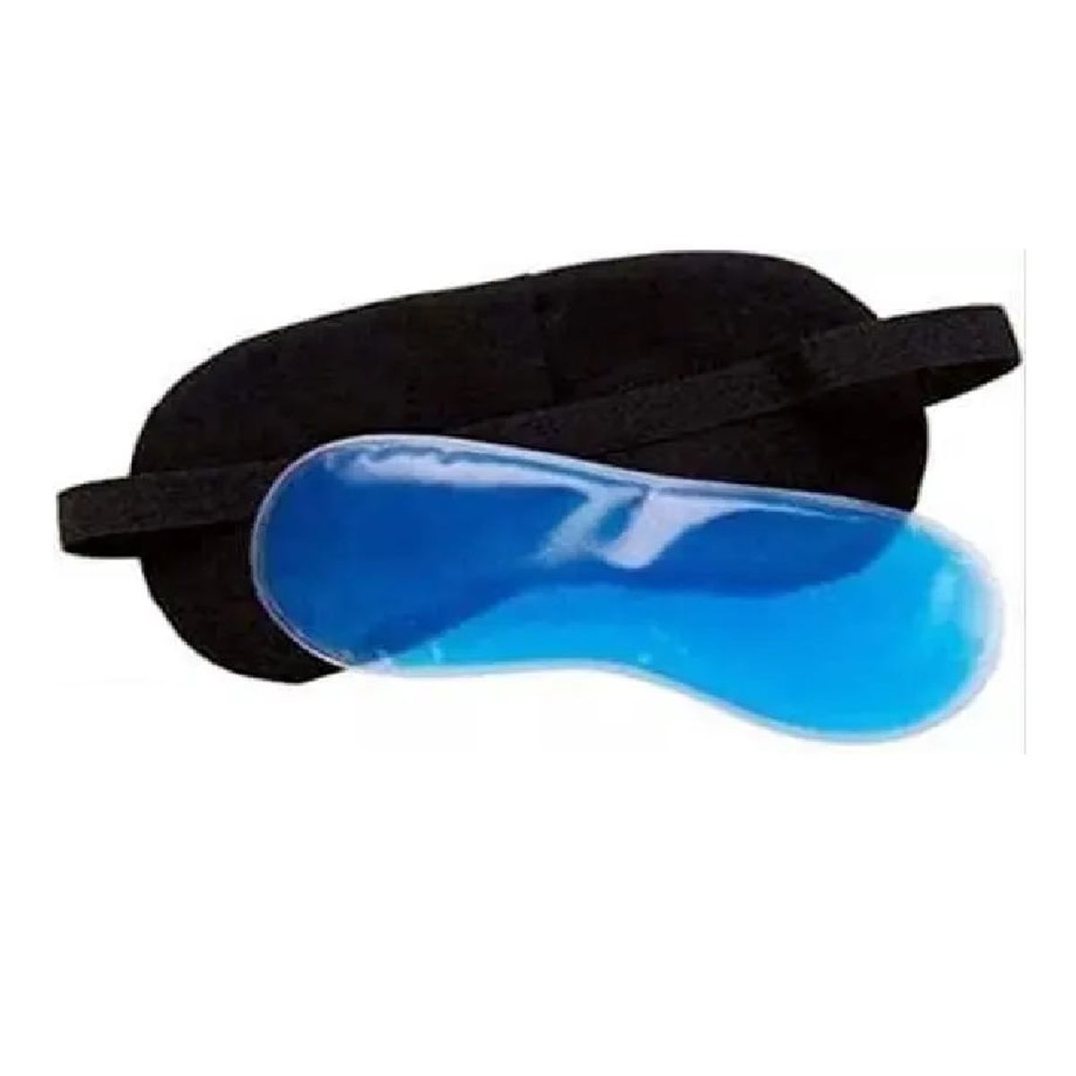 GENERICO - Máscara ANTIFAZ para ojos con gel frio y calor REUTILIZABLE