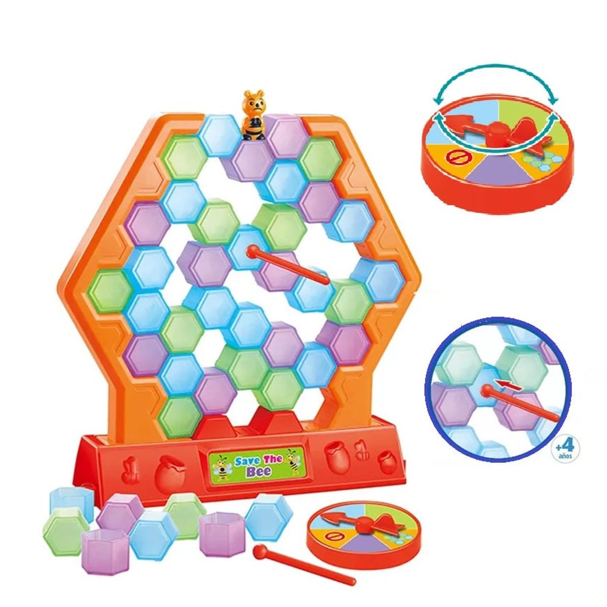 GENERICO - Juego de Mesa Salvar a la Abeja