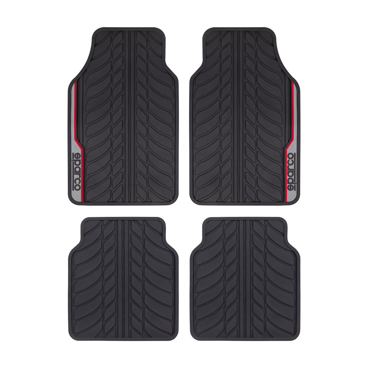 SPARCO - Piso Tapete Sparco En Pvc Pesado Antideslizantes Universal