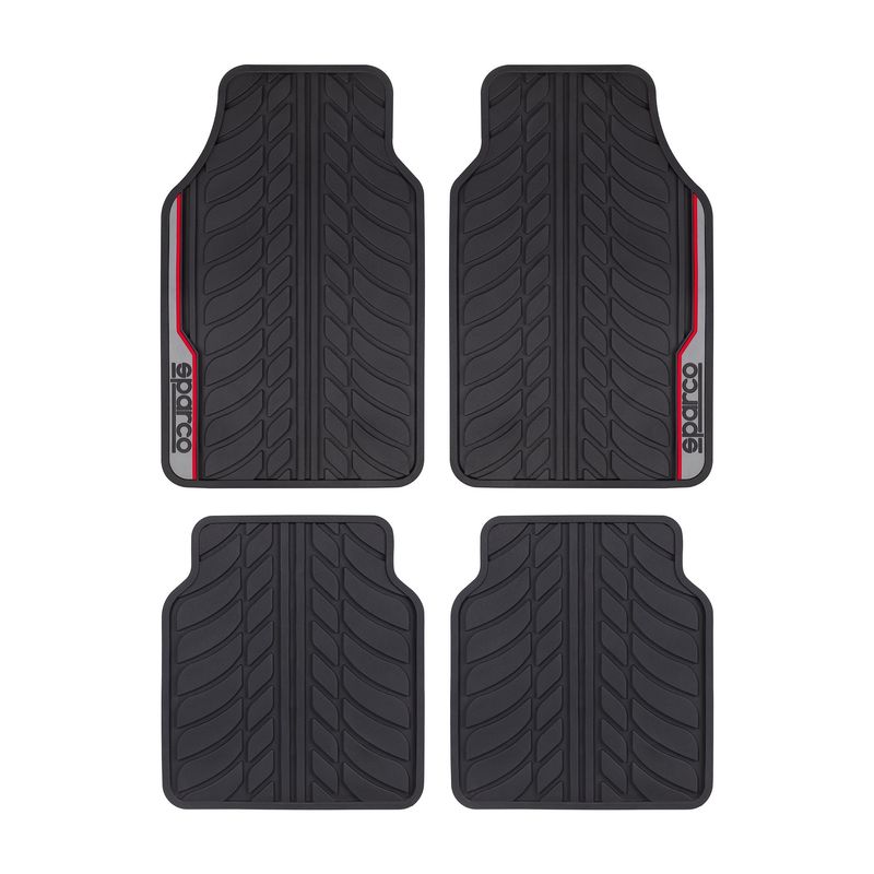 SPARCO - Piso Tapete Sparco En Pvc Pesado Antideslizantes Universal
