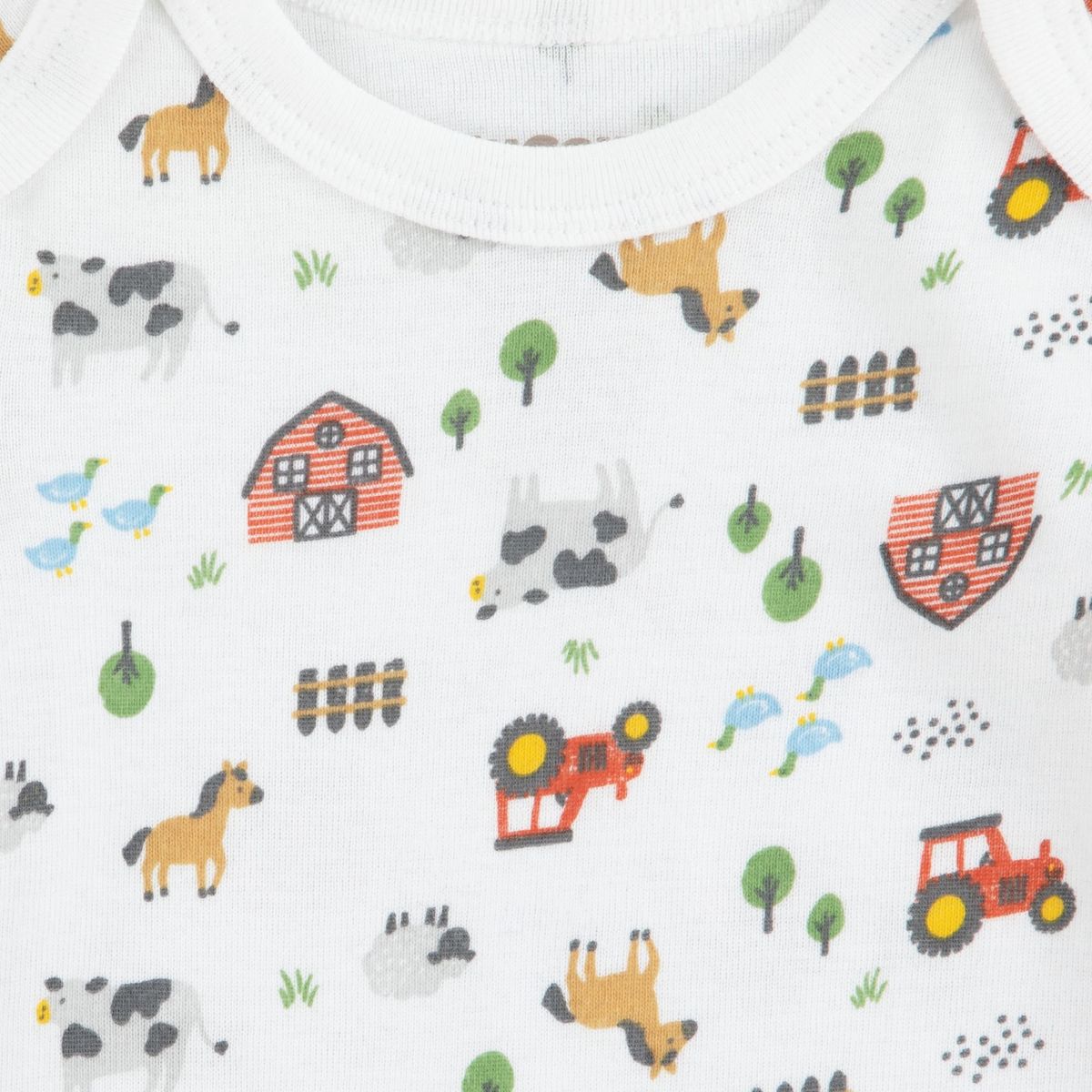 HUGGIES - Ropa de Bebé Huggies Pack de 3 Bodies Niño Celeste Granja