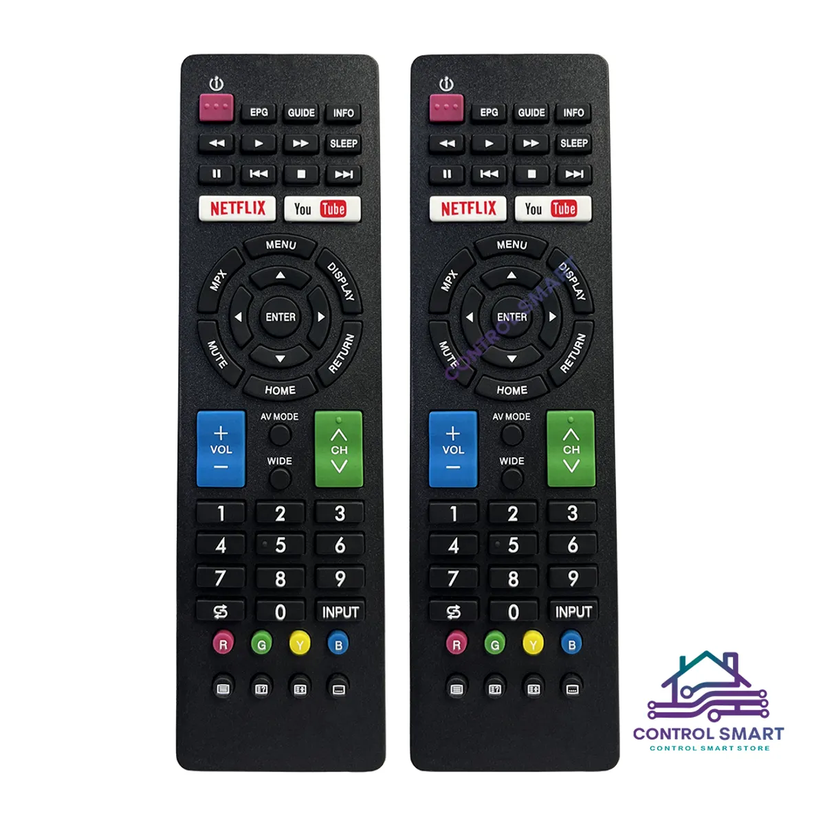 GENERICO - Control Remoto Compatible Para Smart TV Sharp