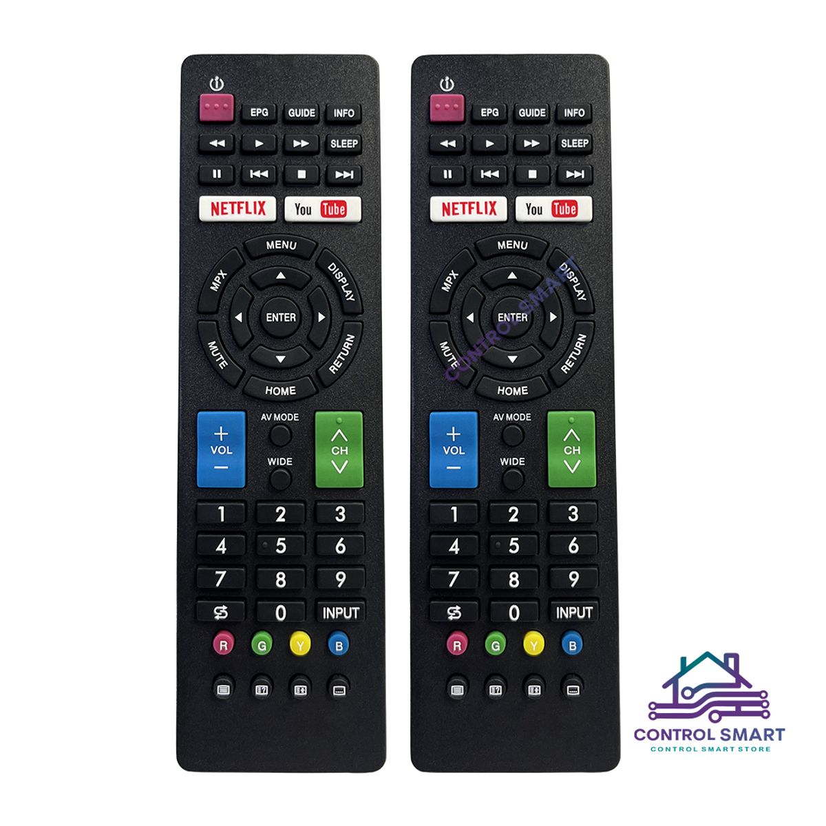 GENERICO - Control Remoto Compatible Para Smart TV Sharp