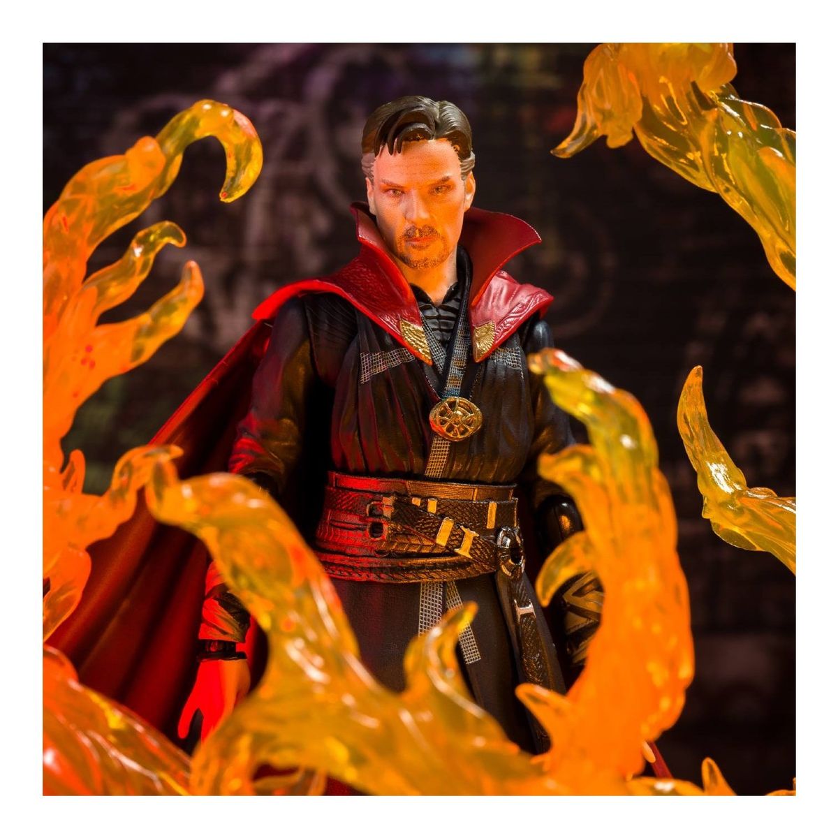 BANDAI - Dr Strange SH Figuarts Doctor Strange & Burning Flame Set