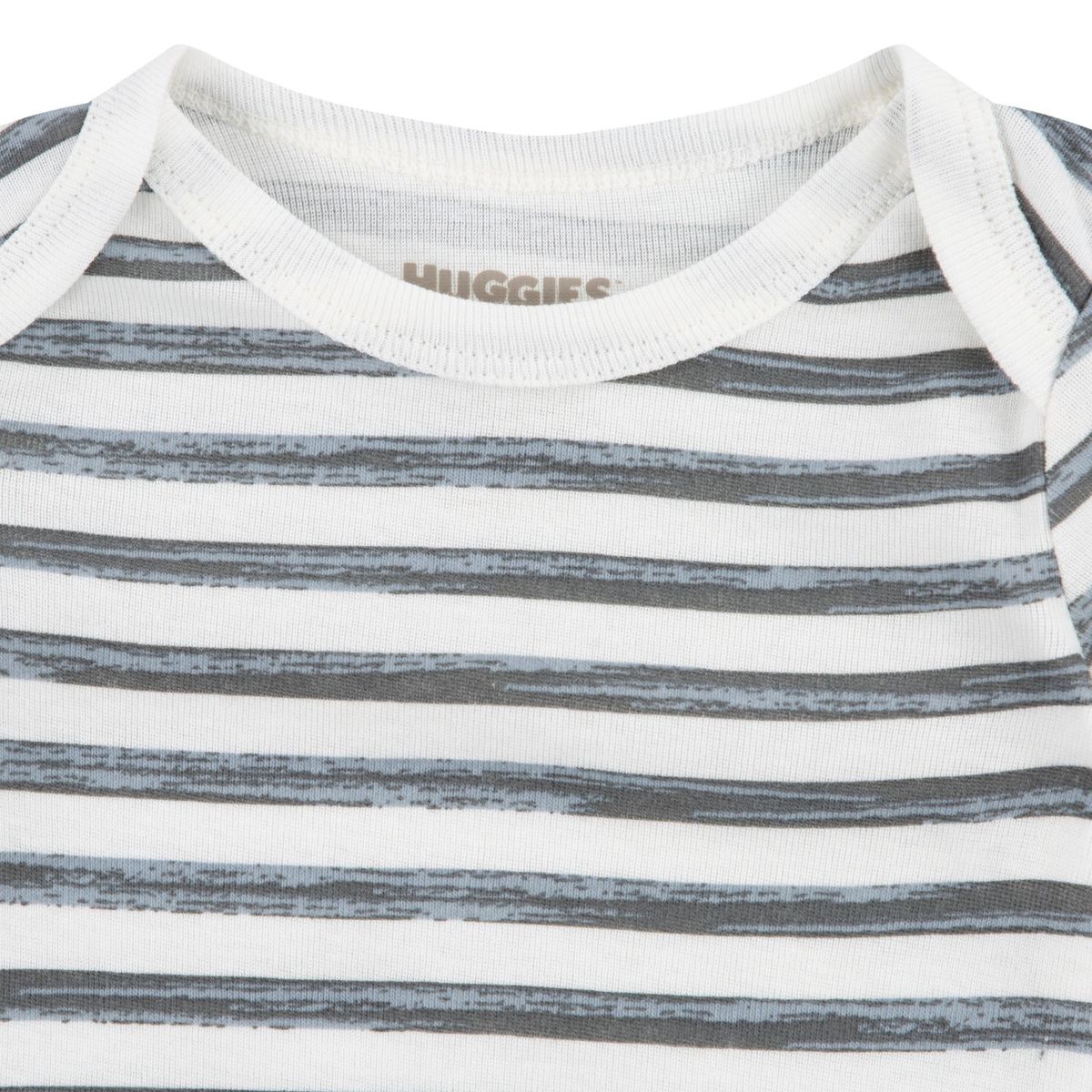 HUGGIES - Ropa de Bebé Huggies Pack de 3 Bodies Niño Blanco Sabana