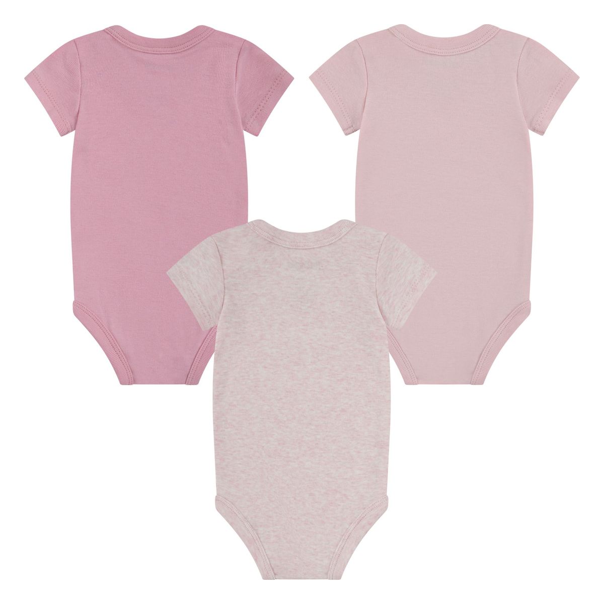 HUGGIES - Ropa de Bebé Huggies Pack de 3 Bodies Niña Coral
