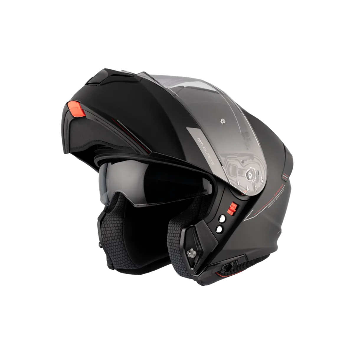 MT HELMETS - CASCO MT GENESIS SV SOLIDO NEGRO MATE L