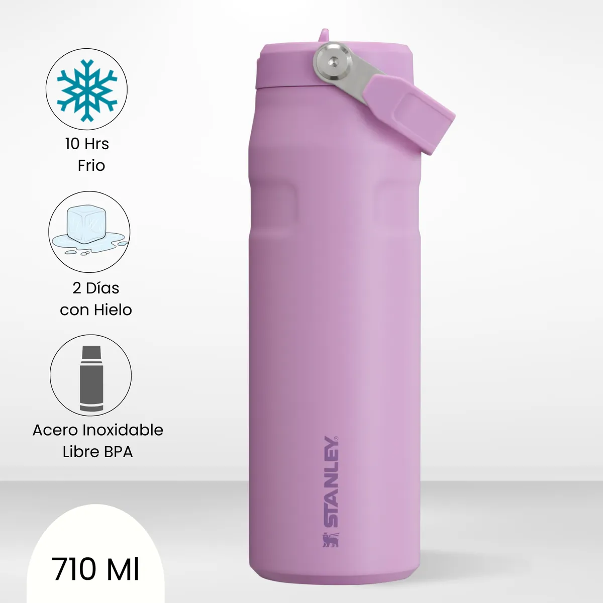 STANLEY - Tomatodo Termica Flip Straw Lid Lila Stanley 710 Ml