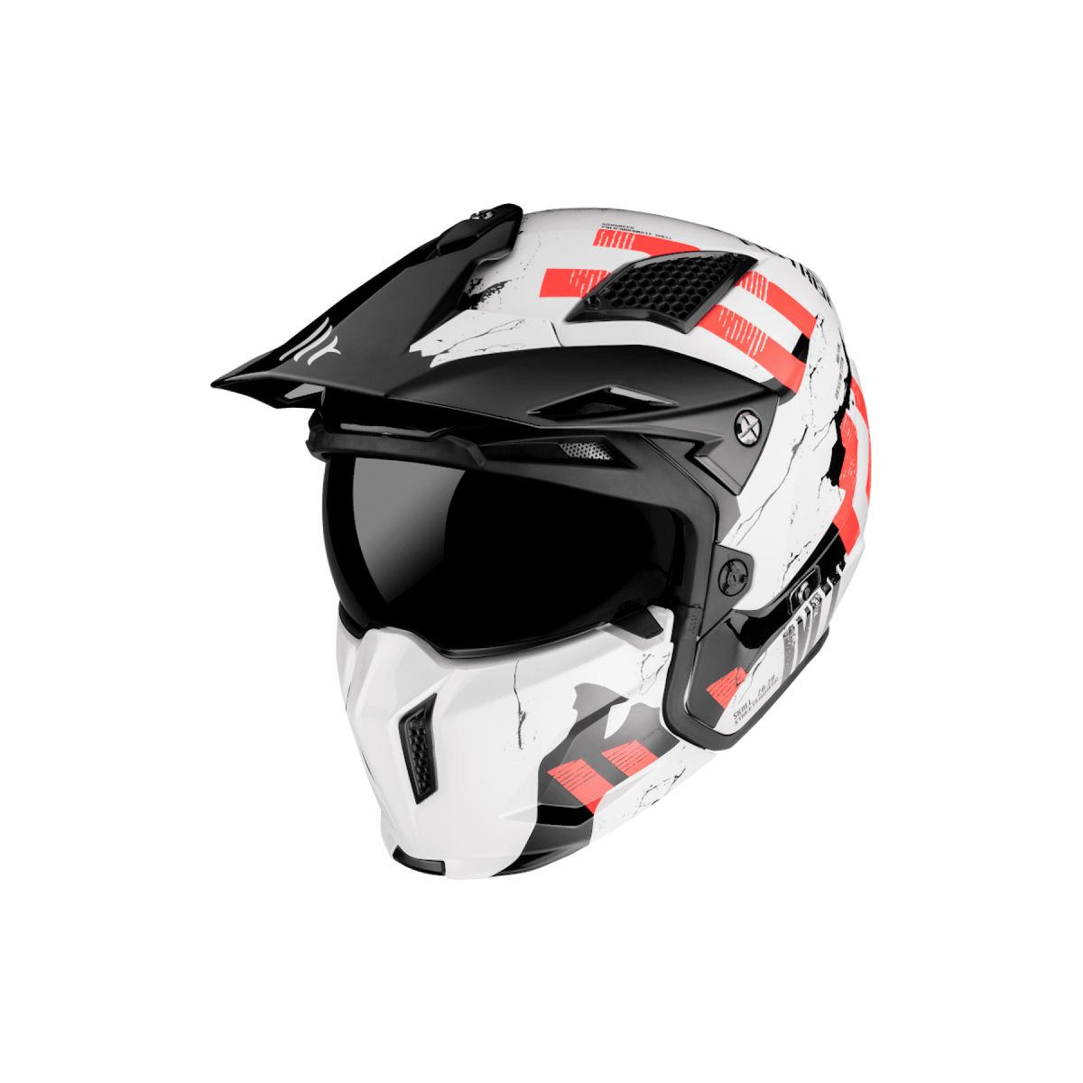 MT HELMETS - CASCO MT STREETFIGHTER SKULL A0 BRIL XL